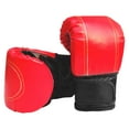 thumbnail image 1 of Opolski High Resilience 1 Pair Boxing Gloves Adjustable Breathable Ergonomic Adult Fighting Grappling Gloves for Gym, 1 of 8