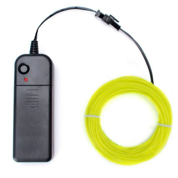 Opolski LED Glow Cable Luminous Car Decoration 300cm Halloween Neon EL Wire DIY Clothing for Christmas