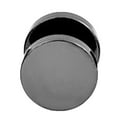 thumbnail image 1 of Opolski Men Cool Punk Round Black Stainless Steel Ear Stud Piercing Earrings 3mm - 14mm, 1 of 8