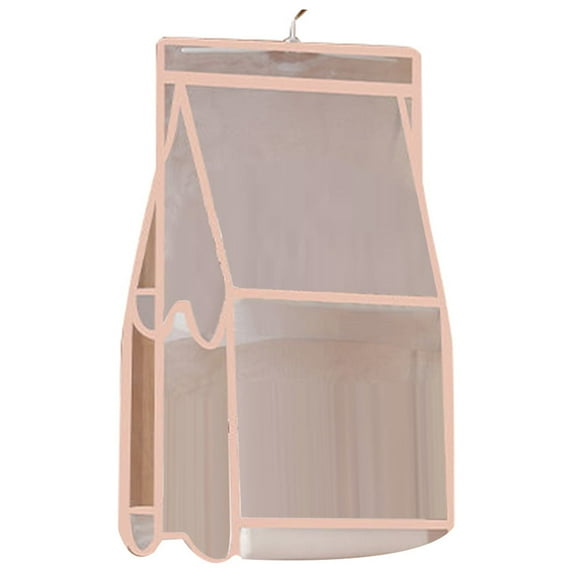 Opolski Multi-Purpose Thicken Hanging Organizer Foldable Polyester Double-sided Handbag Luggage Storage Rack for Living Room