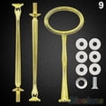 thumbnail image 1 of Opolski Multi-Style 2 Or 3 Tier Plate Handle Fitting Hardware Rod Tool Cake Plate Stand, 1 of 8
