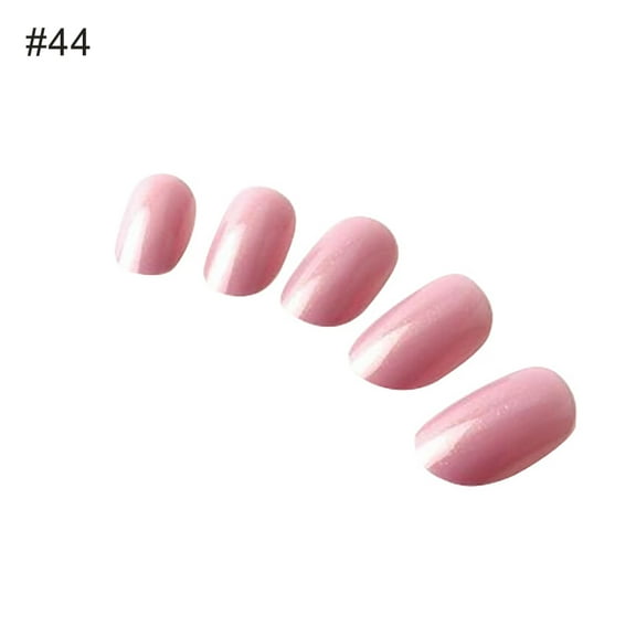 Opolski Pack Of 100 Nail Tips DIY Plastic Full Cover Fake Fingernail Extension Manicure Decor