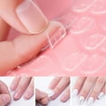 thumbnail image 1 of Opolski Pack Of 120 Clear Double Sided Fake Art Nails Adhesive Tapes Sticker Faux Fingernails, 1 of 8