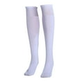 thumbnail image 1 of Opolski Pack Of 2 Sports Socks Solid Color Anti-slide Spandex Anti-slide Knee Socks for Sports, 1 of 7