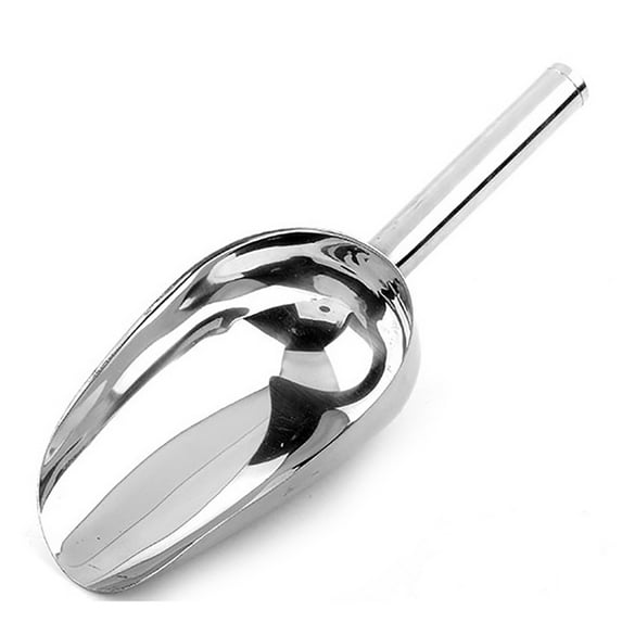 Opolski Pet Food Scoop Dog Puppy Cat Stainless Steel Food Feeder Scoop Shovel Spade Dishes Tool for Dog Cat Feeder