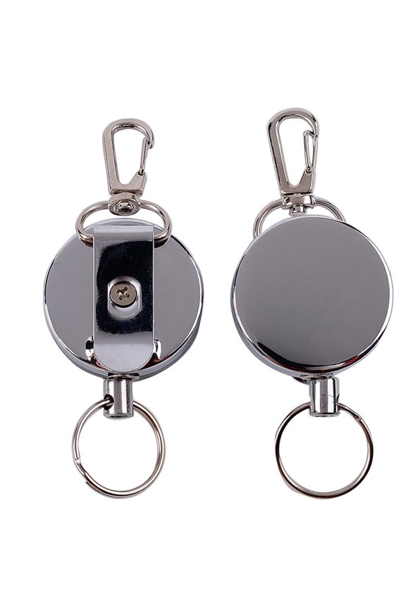 Retractable Anti Lost Theft Keychain Keyring Key Holder Outdoor Camping Tool