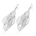 thumbnail image 1 of Opolski Retro Women's Baroque Style Cluster Hollow Leaves Tassels Hook Dangle Earrings, 1 of 8