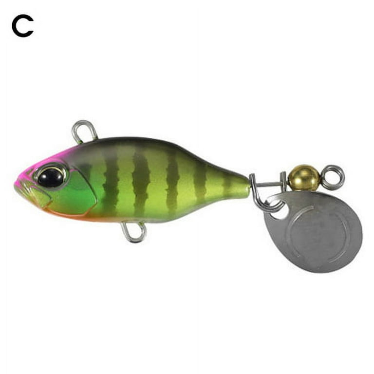 Opolski Simple Vibration Lure Bright Color Fishing Accessory Realistic 