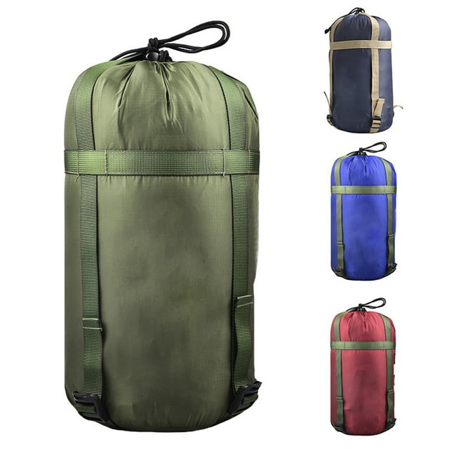 Opolski Sleeping Bag Storage Bag Heavy Duty Large Capacity Leak Proof Sleeping Bags Storage Stuff Sack Organizer for Camping Navy