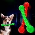 thumbnail image 1 of Opolski Squeaky Dog Toys Puppy Rubber Teething Rod Play Bite Training Dog Teeth Cleaning Toys Pet Supply Red S, 1 of 8