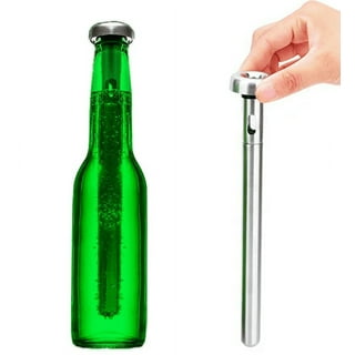 poevic Beer Chiller Sticks for Bottles with Bottle Opener, 2 Pc