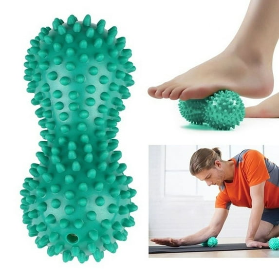 Opolski Stress Relief Point Peanut Massage Ball, Green