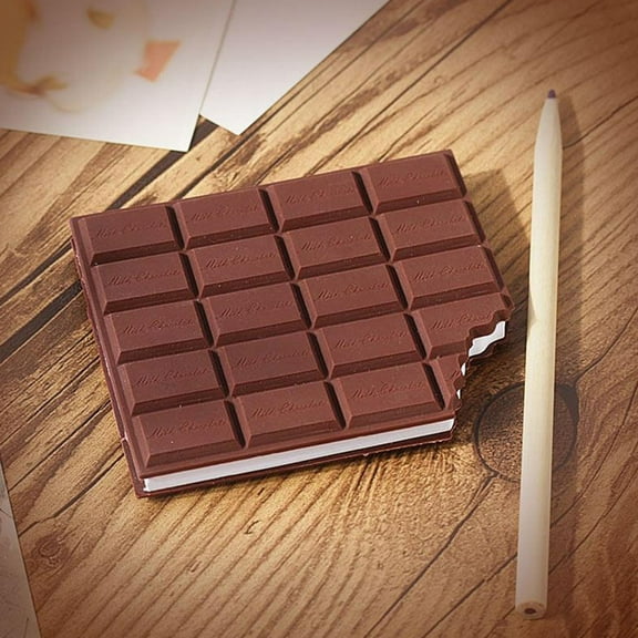 Opolski Tempting Chocolate Cover Notepad Notebook Creative Sticky Note Office Stationery