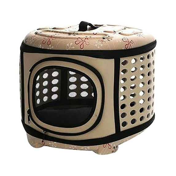 Opolski Travel Outdoor Portable Folding Pet Dog Carrier Breathable Tote Shoulder Bag