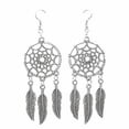 thumbnail image 1 of Opolski Women Fashion Bohemian Dream Catcher Drop Dangle Earring Christmas Gift Jewelry, 1 of 6
