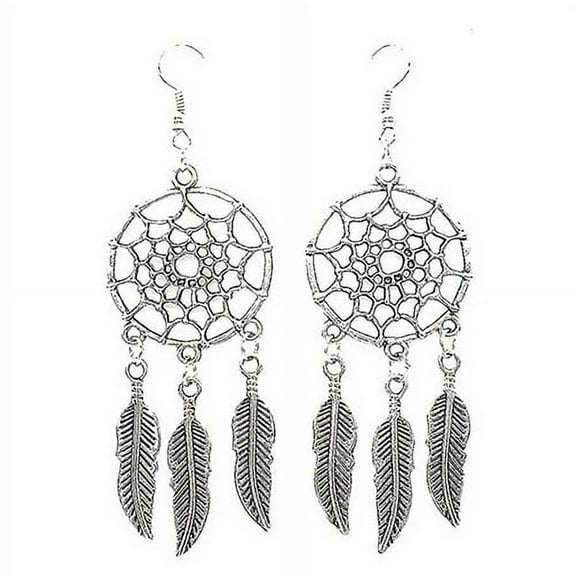 Opolski Women Fashion Bohemian Dream Catcher Drop Dangle Earring Christmas Gift Jewelry