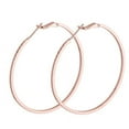 thumbnail image 1 of Opolski Women Fashion Round Big Circle Large Hoop Huggie Loop Earrings Jewelry, 1 of 6