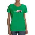 thumbnail image 1 of Opossum Female Shaped T-Shirt Women -Image by Shutterstock, Female XX-Large, 1 of 4
