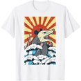 thumbnail image 1 of Opossum Japan Sun Wave Vintage Possum Monster Unisex T-Shirt for Men Women Kids Toddler, 1 of 5