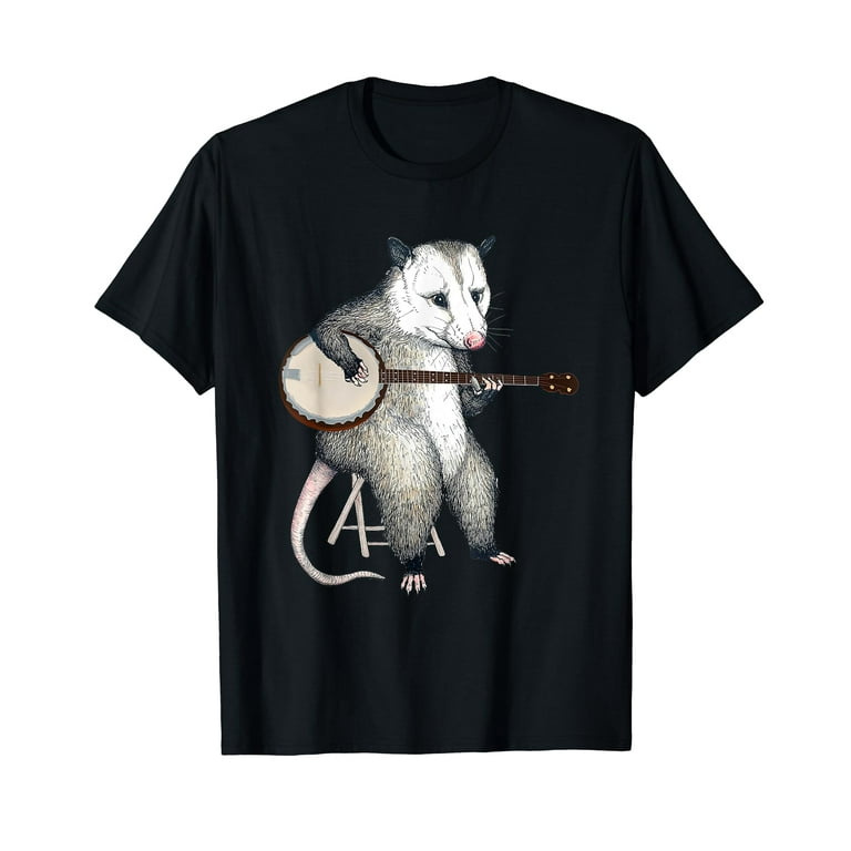 Opossum Playing The Banjo - Possum Shirt Opossum Playing The Banjo - Possum Shirt