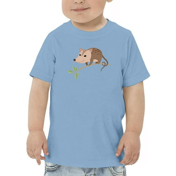 Opossum Sitting On A Tree Branch T-Shirt Toddler -Image by Shutterstock,  4 Toddler