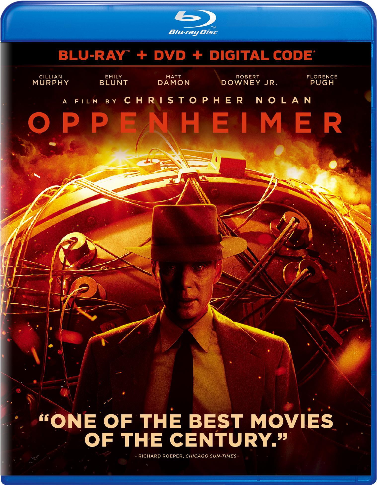 Walmart Saving of  Oppenheimer Movie: IMAX Thriller with Bonus Blu-ray + DVD + Digital Copy by Christopher Nolan