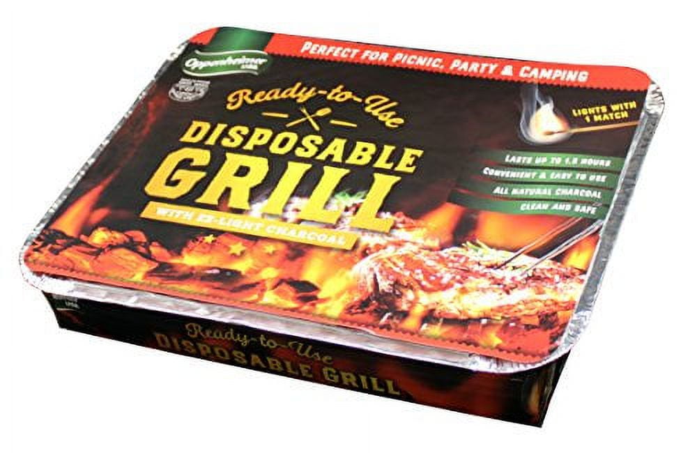 Oppenheimer Disposable Charcoal Grill