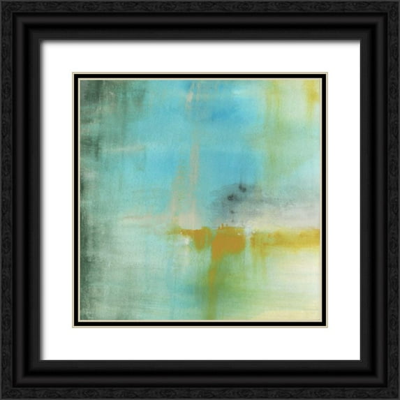 Oppenheimer, Michelle 15x15 Black Ornate Wood Framed with Double Matting Museum Art Print Titled - Spectrum II