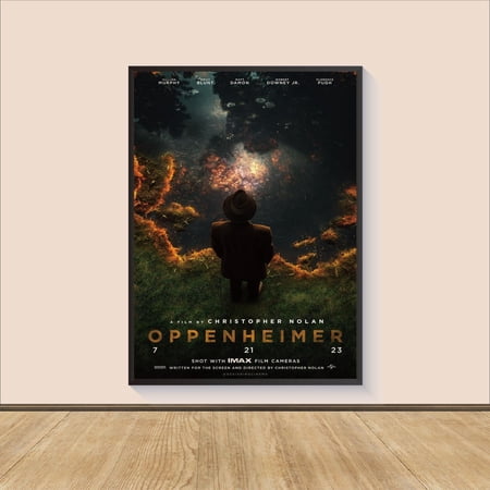 Oppenheimer Movie Poster, Wall Art, Room Decor Unframed Size 24''x36'' GooGate