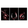 thumbnail image 1 of Oppidan Home Framed "Red Wine Celebration" Acrylic Wall Art (48"H x 96"W), 1 of 1