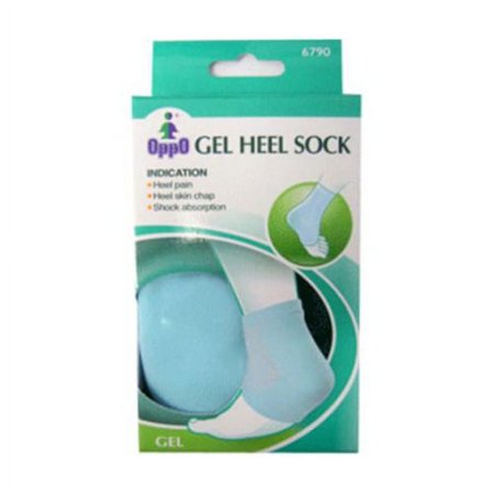 Oppo Gel Heel Socks, 6790 - 1 Pair, 3 Pack