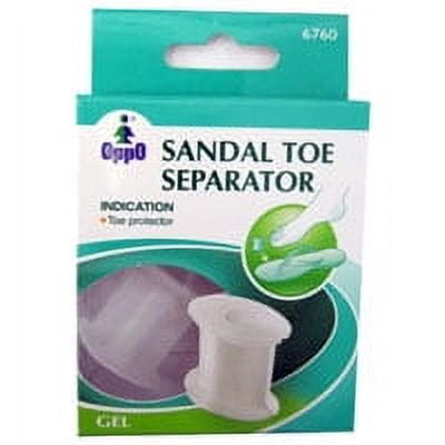 Oppo Gel Sandal Toe Separator, Model No : 6760 - 2 Ea, 3 Pack
