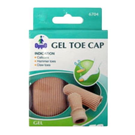 Oppo Gel Toe And Finger Cap, Size : Medium, Model No : 6704 - 2 / Pack, 3 Pack