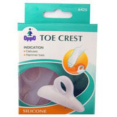 Oppo Silicone Gel Toe Crest Size : Medium - 1 Pair 3 Pack