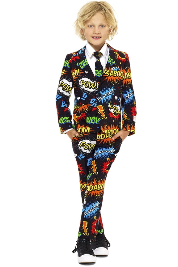 Boys Badaboom Comics Suit