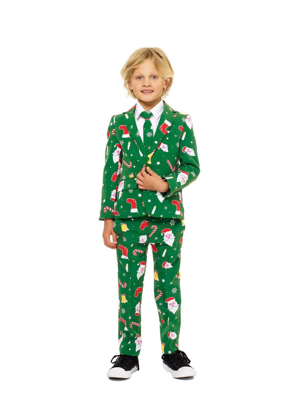 OppoSuits Boys Santaboss Christmas Suit