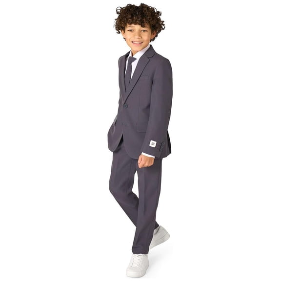 OppoSuits Boys' Suits BOYS Charcool - US 8Y Grey