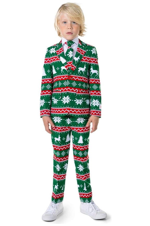 Boys' Suits BOYS Festivity Green - US 2Y Green