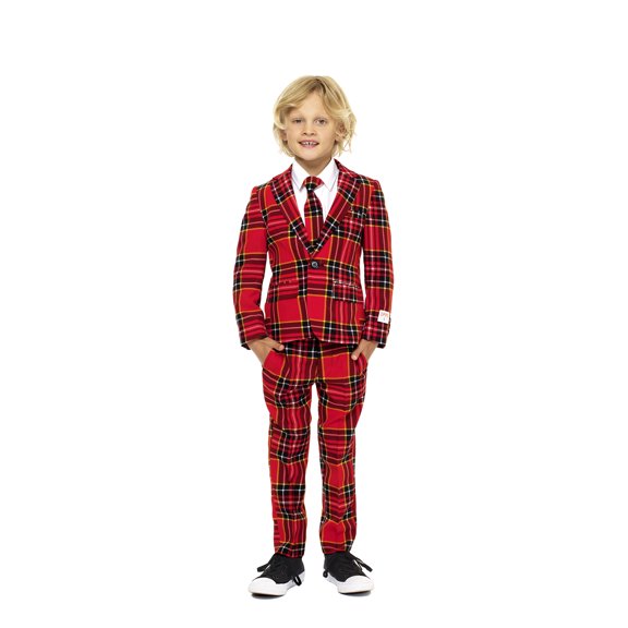 OppoSuits Boys The Lumberjack Christmas Suit