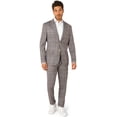 thumbnail image 1 of OppoSuits Daily Men's Suits Daily Checked Tan - US 42 Miscellaneous, 1 of 1