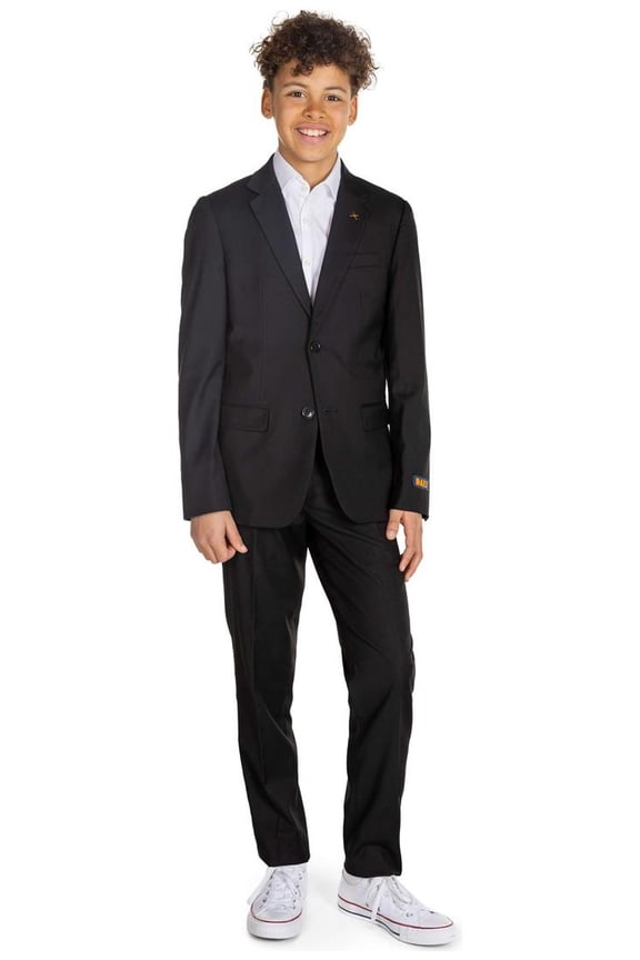 Teen Boys' Suits TEEN BOYS Daily Deep Black - US 12Y Black