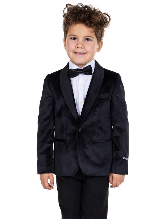 Boys' Blazers BOYS Dinner Jacket - Black - US 4Y Black
