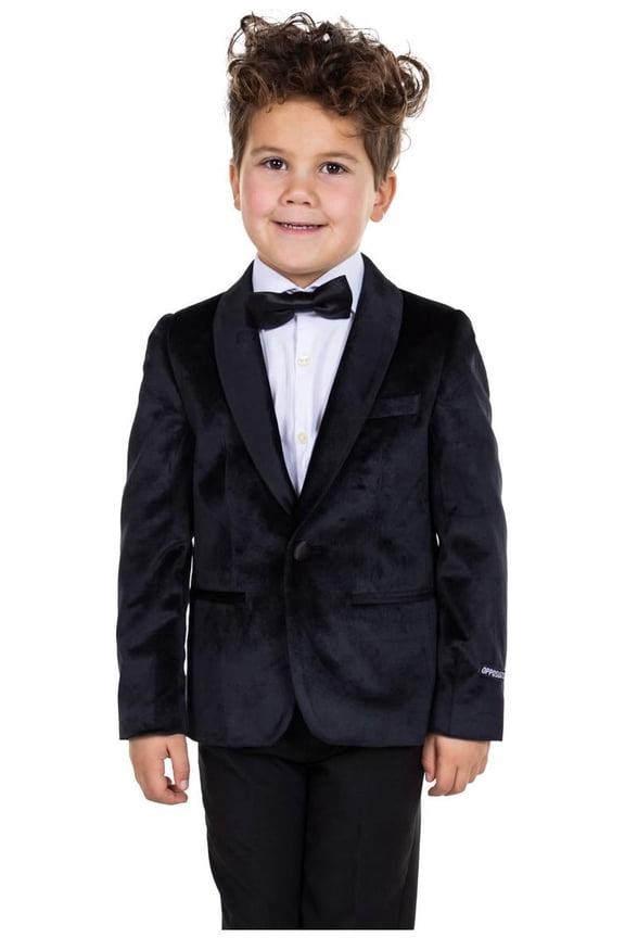 Boys' Blazers BOYS Dinner Jacket - Black - US 8Y Black