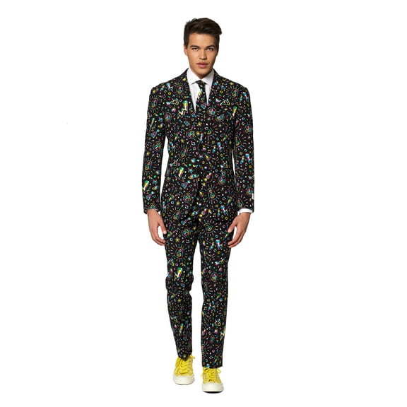 OppoSuits Men's Disco Dude Carnival Suit