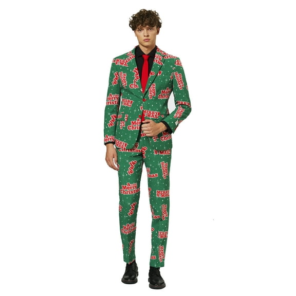 OppoSuits Men's Happy Holidude Christmas Suit