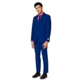 thumbnail image 1 of OppoSuits Men's Navy Royale Solid Color Suit, 1 of 4