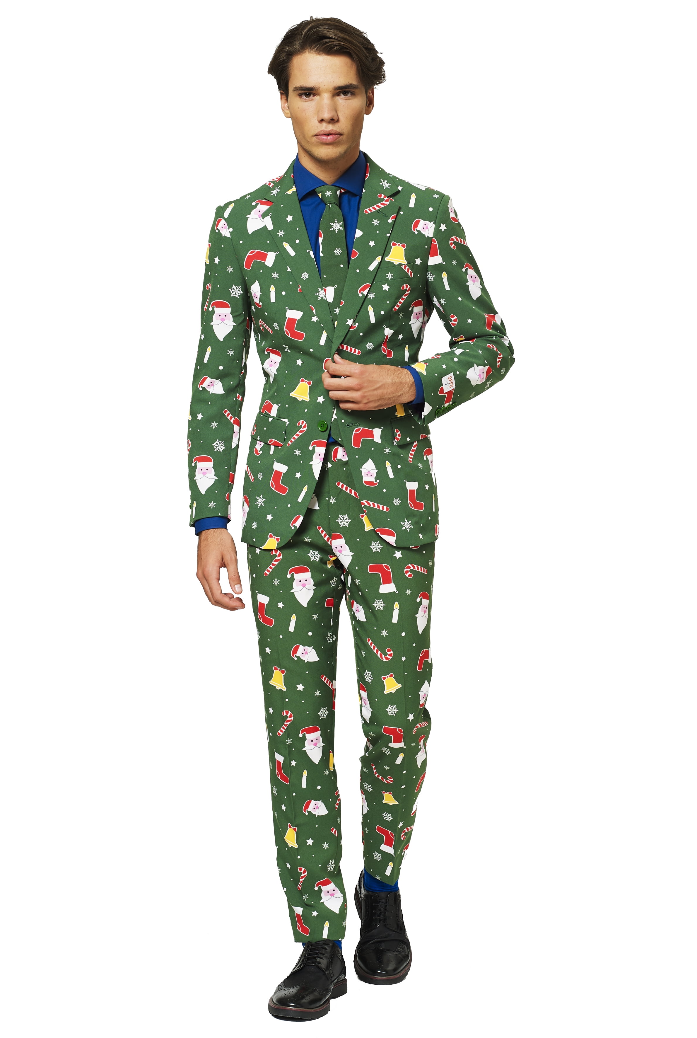 OppoSuits Men's Santaboss Christmas Suit