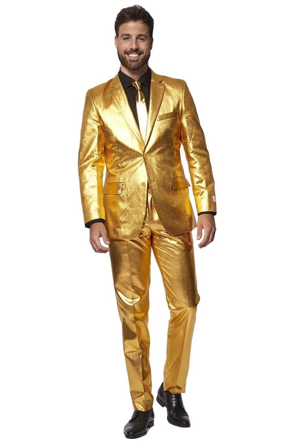 Men's Suits Groovy Gold - US 36 Gold