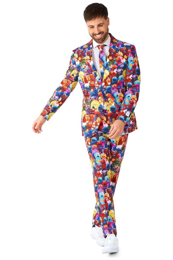 Men's Suits Sesame StreetT - US 44 Multicolor