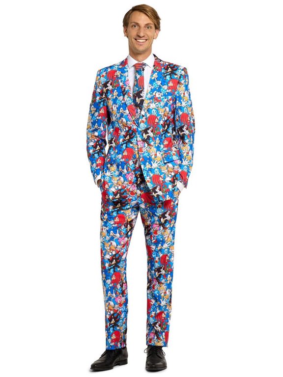 Men's Suits Sonic the HedgehogT - US 38 Multicolor